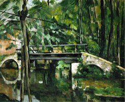 The Bridge at Maincy Near Melun 1879 by Paul Cezanne