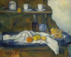 The Buffet 1873 77 by Paul Cezanne