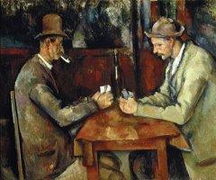 The Card Players 1890 92 by Paul Cezanne