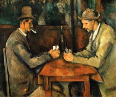 The Card Players 1890 95 by Paul Cezanne