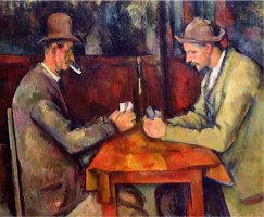 The Card Players 1893 96 by Paul Cezanne