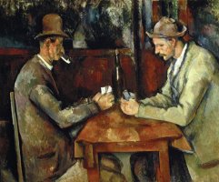 The Card Players About 1890 95 by Paul Cezanne