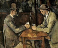 The Card Players Les Joueurs De Cartes by Paul Cezanne
