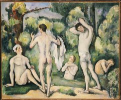 The Five Bathers C 1880 82 by Paul Cezanne