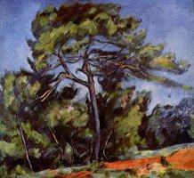The Great Pine by Paul Cezanne