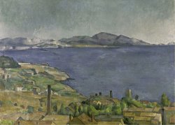 The Gulf of Marseilles by Paul Cezanne