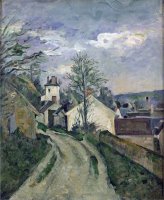 The House of Doctor Gachet by Paul Cezanne