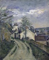 The House of Dr Gachet at Auvers by Paul Cezanne