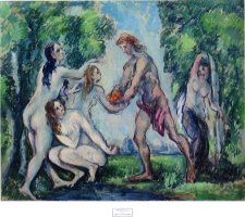 The Judgement of Paris by Paul Cezanne