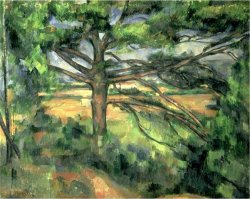 The Large Pine 1895 97 by Paul Cezanne