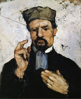The Laywer Uncle Dominique Circa 1866 by Paul Cezanne