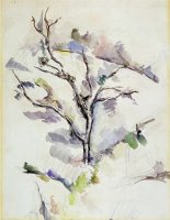 The Oak by Paul Cezanne