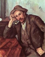 The Smoker 1891 92 by Paul Cezanne