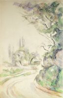 The Winding Road C 1900 06 by Paul Cezanne