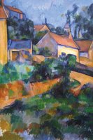 Turning Road at Montgeroult by Paul Cezanne