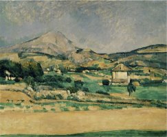 Valley of Mount St Victoire by Paul Cezanne