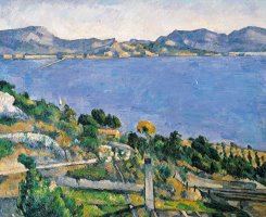 View of the Bay of Marseilles by Paul Cezanne