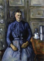 Woman with a Coffee Pot C 1890 95 by Paul Cezanne