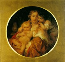 Mother And Child by Paul Delaroche