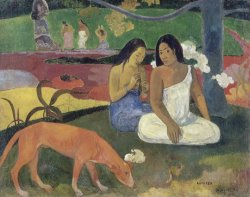 Arearea (joyeusetes) by Paul Gauguin