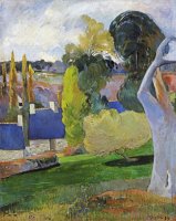 Farm in Brittany II by Paul Gauguin