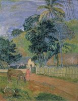 Landscape by Paul Gauguin
