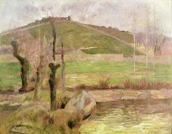 Landscape near Pont Aven by Paul Gauguin