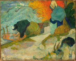 Laveuses a Arles (washerwomen in Arles) by Paul Gauguin