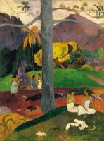 Mata Mua (in Olden Times) by Paul Gauguin