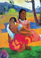 Nafea Faaipoipo (when Are You Getting Married?) by Paul Gauguin