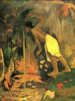 Pape Moe by Paul Gauguin