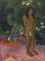 Parau Na Te Varua Ino (words of The Devil) by Paul Gauguin