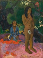 Parau Na Te Varua Ino by Paul Gauguin