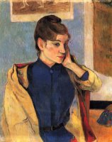 Portrait of Madelaine Bernard by Paul Gauguin