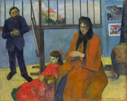 Schuffenecker's Studio by Paul Gauguin