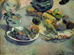 Still Life with Fruit by Paul Gauguin