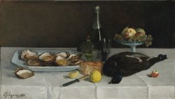 Still Life with Oysters by Paul Gauguin
