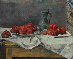 Still Life With Tomatoes by Paul Gauguin