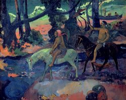 The Escape by Paul Gauguin