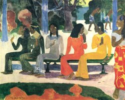 The Market by Paul Gauguin