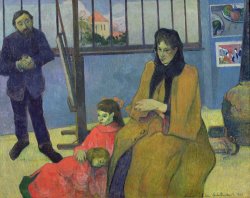 The Schuffenecker Family by Paul Gauguin