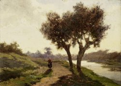 Landscape with Two Trees by Paul Joseph Constantin Gabriel