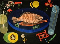 Around The Fish by Paul Klee