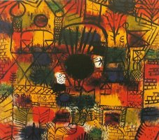 Composotion with Black Focus by Paul Klee