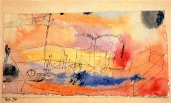 Der Fisch Im Hafen by Paul Klee