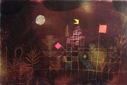 Flagged Pavilion by Paul Klee