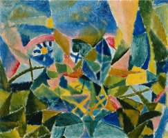 Flower Bed by Paul Klee