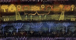 Garden on The Level by Paul Klee