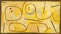 Reclining (lying Down) by Paul Klee