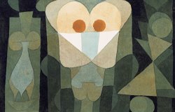The Physiognomy of a Bloodcell Physiognomie Einer Blute by Paul Klee